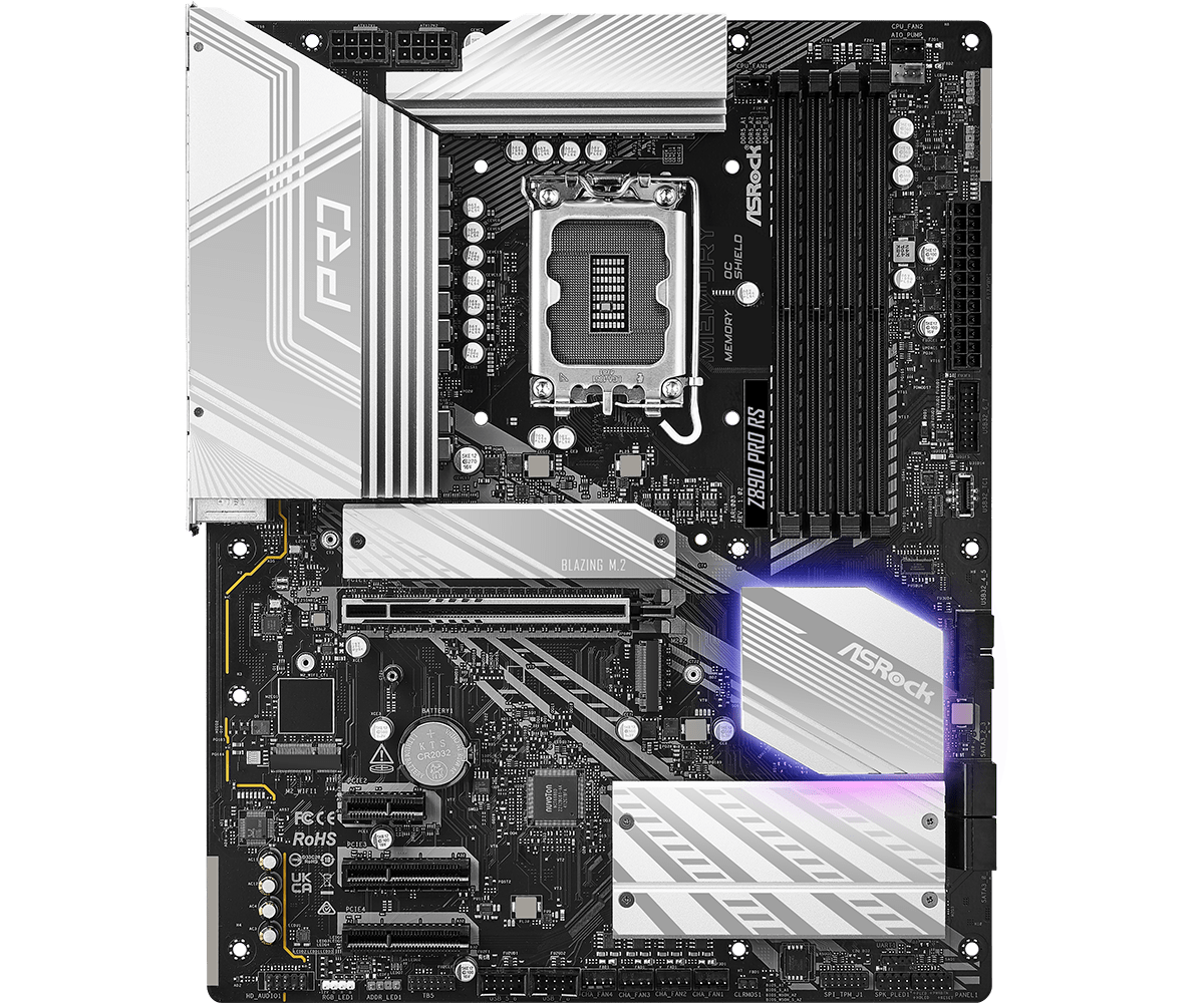 ASRock Z890 Pro RS Motherboard | 90 - MXBP10 - A0UAYZ - 4710483947452 - Vektra Computers LLC ASRock Z890 Pro RS Motherboard | 90 - MXBP10 - A0UAYZ - 4710483947452 - Vektra Computers LLC